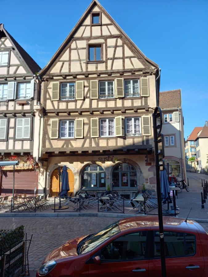 Colmar: Studio Dans Le Centre Historique Exterior foto