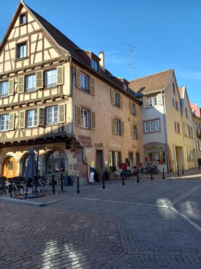 Colmar: Studio Dans Le Centre Historique Exterior foto